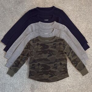 Old Navy boys thermal long sleeve tops size XS (5)